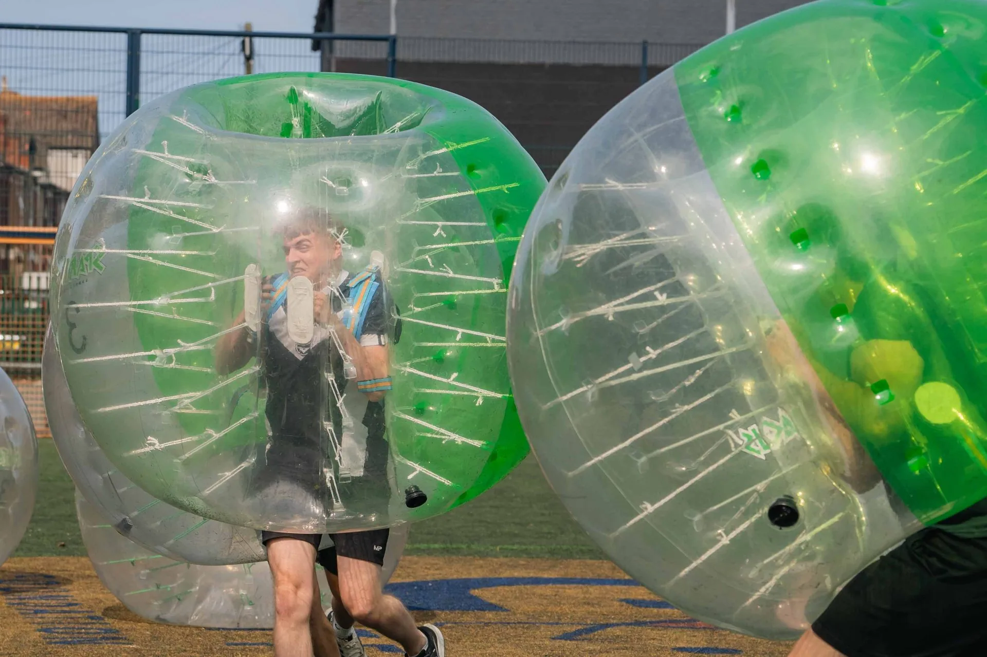 Stag do bubble football group