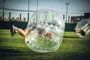 Where did Bubble Soccer originate?