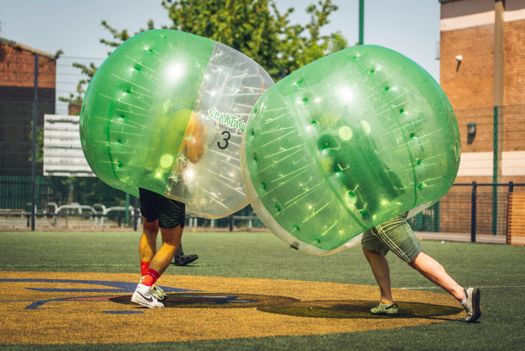 Cardiff Spartacus Bubble Soccer