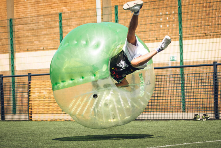 bubble football London